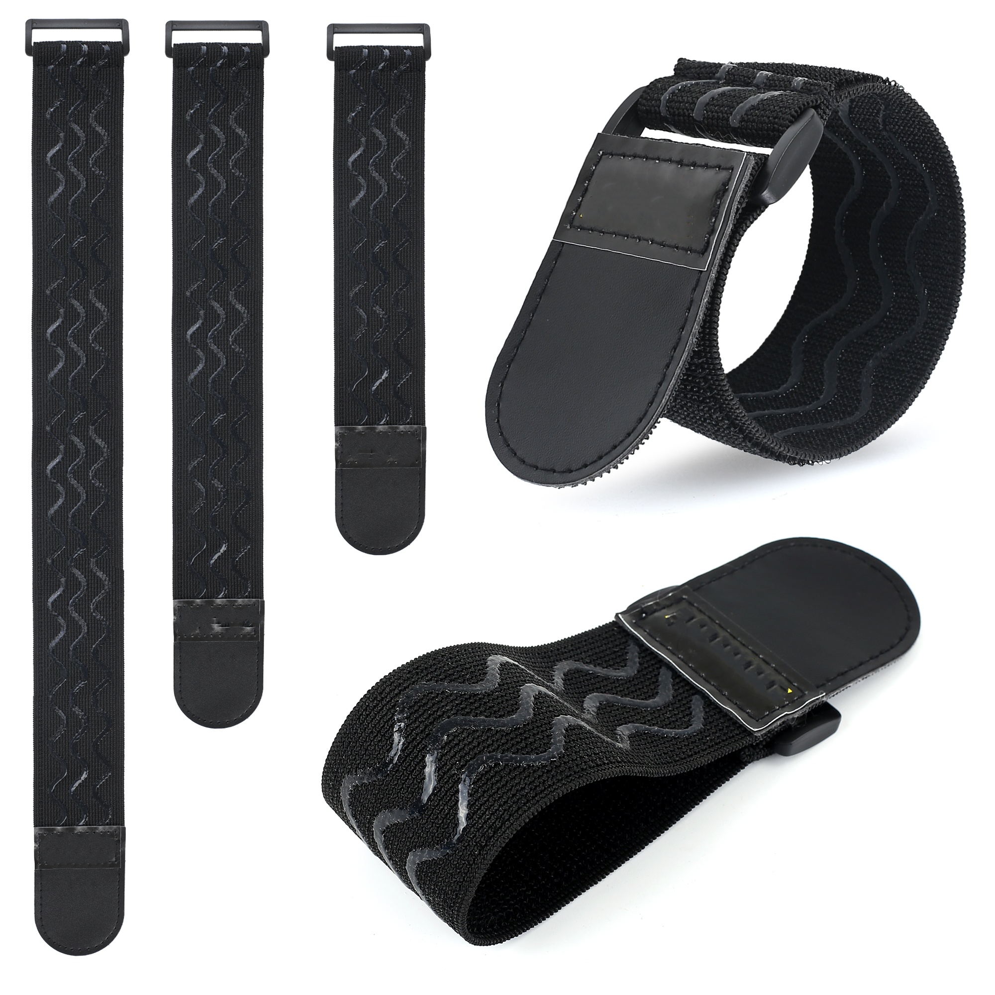 anti-slip hook and loop strap